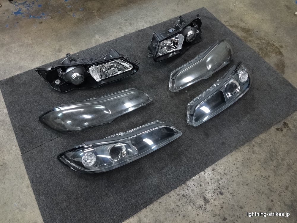 S15シルビア ヘッドライトリペアレンズキット取付2 Lightning Blog S15シルビア ヘッドライトリペアレンズキット取付2 Lightning Blog