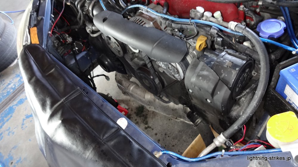 Grbインプレッサ ラジエーター交換 Lightning Blog