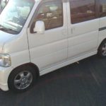 HM1バモス　チェックランプ点灯、エンジン不調で預かりました。