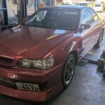 トヨタ　チェイサー　JZX100　車検前点検